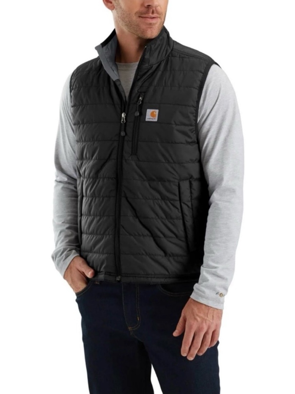 Carhartt Black Rain Defender Work Vest